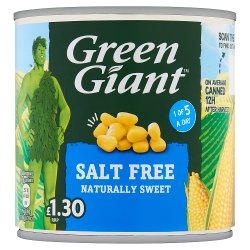 Green Giant Salt Free 340g