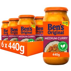 Bens Original PMP £1.99 Medium Curry Sauce 440g