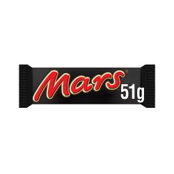 Mars, Caramel, Nougat & Milk Chocolate Snack Bar 51g