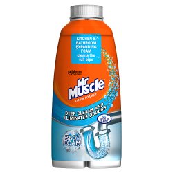 Mr Muscle Drain Deep Clean & Odour Eliminating Foamer 500ml 