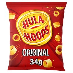 Hula Hoops Original Crisps 34g