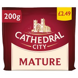 Cathedral City Mature Cheddar Cheese 200g PM £2.49