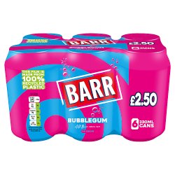 Barr Bubblegum 6 x 330ml