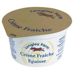 Longley Farm Crème Fraîche Epaisse 200g