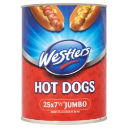 Westlers Hot Dogs Smoke Flavoured in Brine 3.4kg
