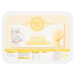 Suncream Summer Time Yummy Vanilla Flavour Soft Scoop Ice Cream 4 Litres