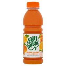 Sunmagic Orange & Carrot Juice Drink 500ml