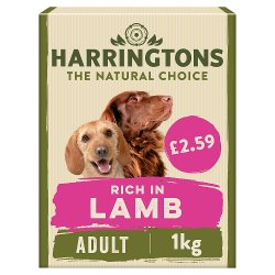 Harringtons Rich in Lamb & Rice Dry Dog Food 1kg