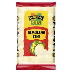 Tropical Sun Semolina Fine 500g