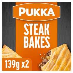 PUKKA 2 Steak Bakes 278g