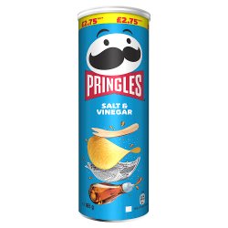 Pringles Salt & Vinegar 165g PMP £2.75