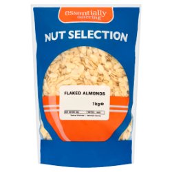 Essentially Catering Nut Selection Flaked Almonds 1kg
