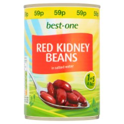Best-One Red Kidney Beans in Salted Water 400g