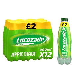 Lucozade Energy Drink Apple Blast 900ml PMP £2