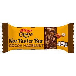 Kellogg's Crunchy Nut Nut Butter Cocoa Hazelnut Snack Bar Single 45g