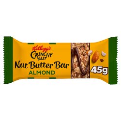 Kellogg's Crunchy Nut Almond Nut Butter Snack Bar Single 45g