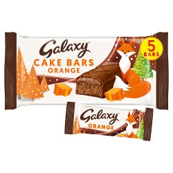Galaxy Orange Cake Bar Multipack 5 x 28.8g, 144g
