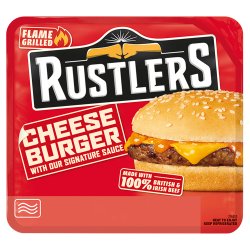 RUSTLERS Cheese Burger with Our Signature Sauce 141g