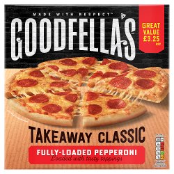 Goodfella's Takeaway Classic Fully-Loaded Pepperoni 410g