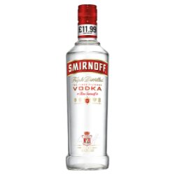 Smirnoff Red Label Vodka 50cl PMP £11.99