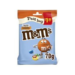 M&M's Salted Caramel Milk Chocolate Treat Bag £1.35 PMP 70g