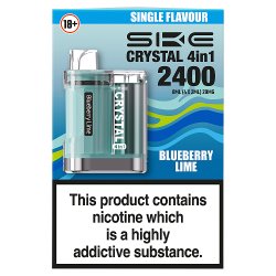 SKE Crystal 4in1 Blueberry Lime 4 x 2ml (20mg)