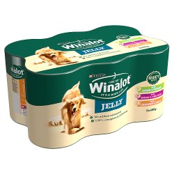 WINALOT Hearty Duo Mixed in Jelly Wet Dog Food Can 6 x 400g