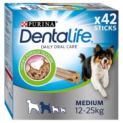 Dentalife Medium Dog Treat Dental Chew 42 Stick