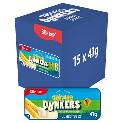 Dairylea Dunkers Jumbo Tubes Cheese Snack 80p PMP 41g