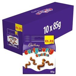 Cadbury Curly Wurly Squirlies Chocolate Bag £1.35 PMP 85g