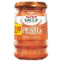 Sacla' Pesto Fiery Chilli 190g
