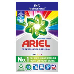 Ariel Professional Powder Detergent Color 100 Washes
