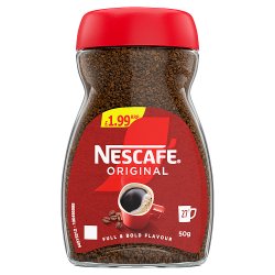 Nescafé Original Instant Coffee 50g