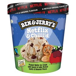 Ben & Jerry's Netflix & Chilll'd Ice Cream 465 ml