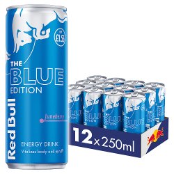 Red Bull Energy Drink Blue Edition 250ml, 12 Pack PM 1.55