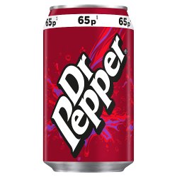 Dr Pepper 330ml PMP 65p