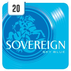 Sovereign Sky Blue 20 Cigarettes