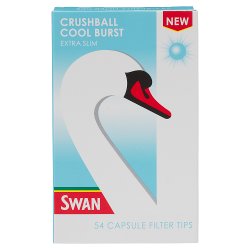 Swan 54 Crushball Cool Burst Extra Slim Capsule Filter Tips