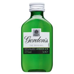 Gordon's London Dry Gin 37.5% vol 5cl Bottle