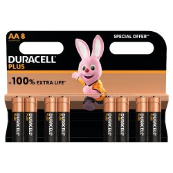 Duracell Plus AA 8 Special Offer pack