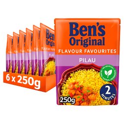 Bens Original Pilau Microwave Rice 250g