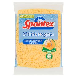 Spontex 2 Thick Moppets