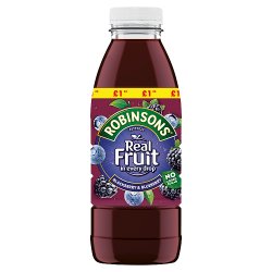 Robinsons Ready To Drink Blackberry & Blueberry Juice Drink PMP 500ml