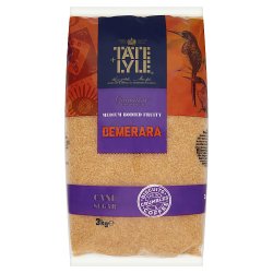 Tate & Lyle Pure Cane Demerara Sugar 3kg