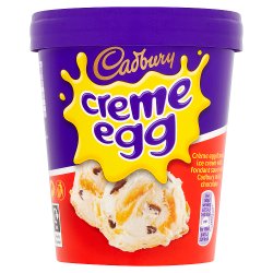 Cadbury Creme Egg Ice Cream Tub 480ml