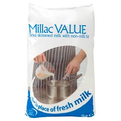 Millac Value Skimmed Milk Powder with Non-Milk Fat 2kg
