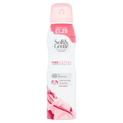 Soft & Gentle 48hr Protection Anti-Perspirant Deodorant Pink Cotton Jasmine & Coco Milk 150ml