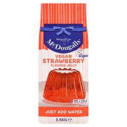McDougalls Vegetarian Strawberry Flavour Jelly 3.5kg