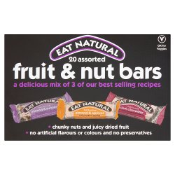 Eat Natural 20 Assorted Fruit & Nut Bars