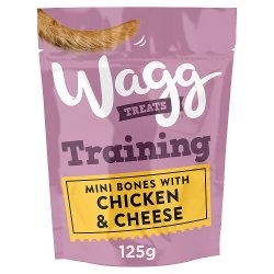 Wagg Training Treats Chicken & Cheese 125g